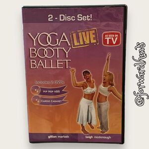 Bundle Sale 3 for $15 Yoga / Ballet Workout | 2 Disk Set